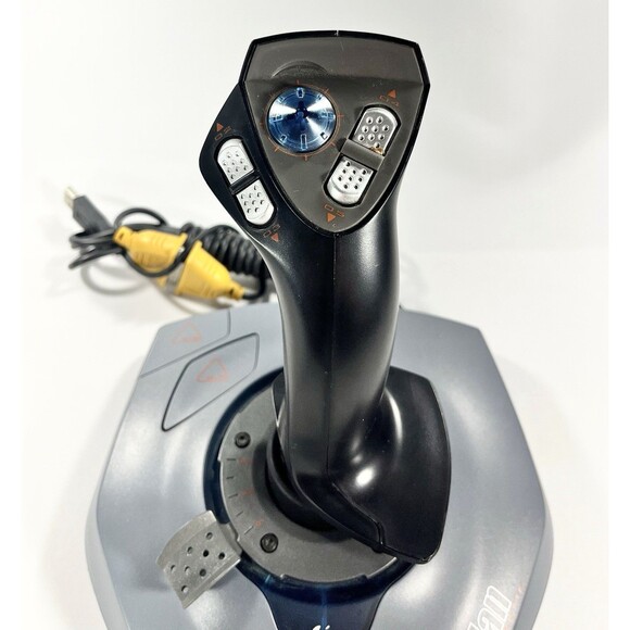 Logitech J-ZA10 Wingman Extreme Digital 3D Wired Joystick For PC - Picture 5 of 11